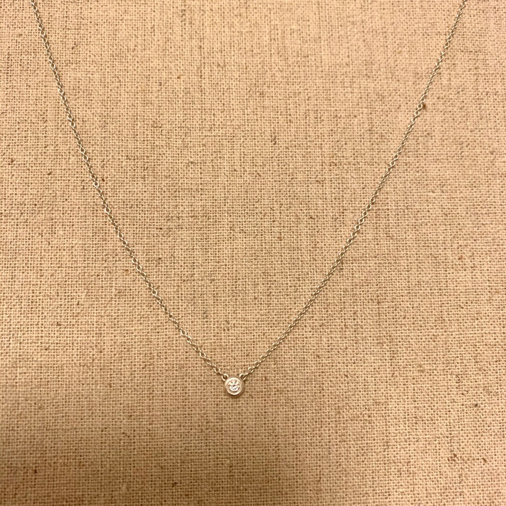Tiffany & Co diamond by the yard necklace